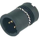 M12, series 815, Automation Technology - Data Transmission - integrated plug, recessed