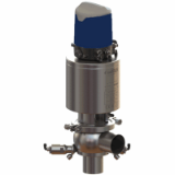 DCX3 DCX4 shut-off and divert valve - Elastomer NEOS L body 2 indicators with Sorio control top