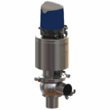 DCX3 DCX4 shut-off and divert valve - Diaphragm/PFA NEOS L body 1 indicator with Sorio control top