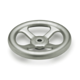 GN 227.4 - Pressed steel spoked handwheels