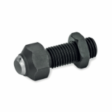 GN 709.3-B - Locking elements with adjustable threaded pin