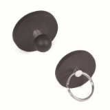 RMH-P - ELESA-Flat retaining magnets with handle or ring