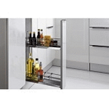 Pot-and-pan drawer STYLE, chrome-plated (1) - Pull Out Frame