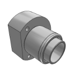 N 316A - Bushings with flange according to DIN 9831 / ISO 9448-5 complete with aluminum ball cages N 711