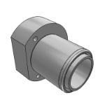 N 318A - Bushings with flange according to DIN 9831 / ISO 9448-5 complete with aluminum ball cages N 711