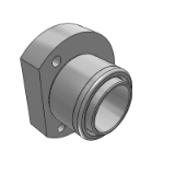 N 319A - Bushings with flange according to DIN 9831 / ISO 9448-5 complete with aluminum ball cages N 711