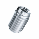 Screw-in nuts and threaded bushings
