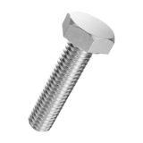 DIN 933 (ISO 4017) - FN 110 - rostfrei A2 - Hexagon set screws with thread to head, product classes A and B