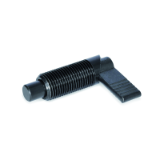 GN 612 - Cam Action Indexing Plungers, Lock-Out Type, Without Plastic Sleeve, Without Lock Nut Inch