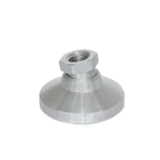MLPSO - "LEVEL-IT"™ Leveling Mounts, Stainless Steel Tapped Socket Type, Type B1, Stainless steel base, Inch