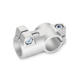 GN 192 - T-Angle Connector Clamps, Aluminum, with screw, stainless steel, Inch